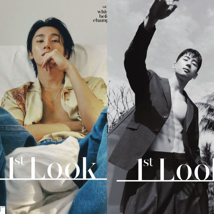 1ST LOOK (NO.254, 2023) - COVER : MONSTA X I.M , BACK COVER : VICTON HAN SEUNGWOO - KPOPHERO