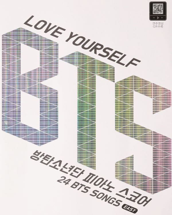BTS LOVE YOURSELF - PIANO SCORE BOOK - KPOPHERO