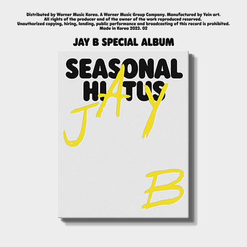 JAY B - SPECIAL ALBUM [SEASONAL HIATUS] - KPOPHERO