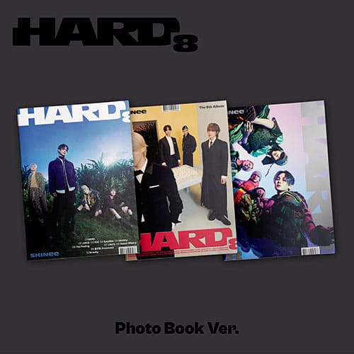 SHINee -8TH ALBUM [HARD] PHOTOBOOK Ver. - KPOPHERO