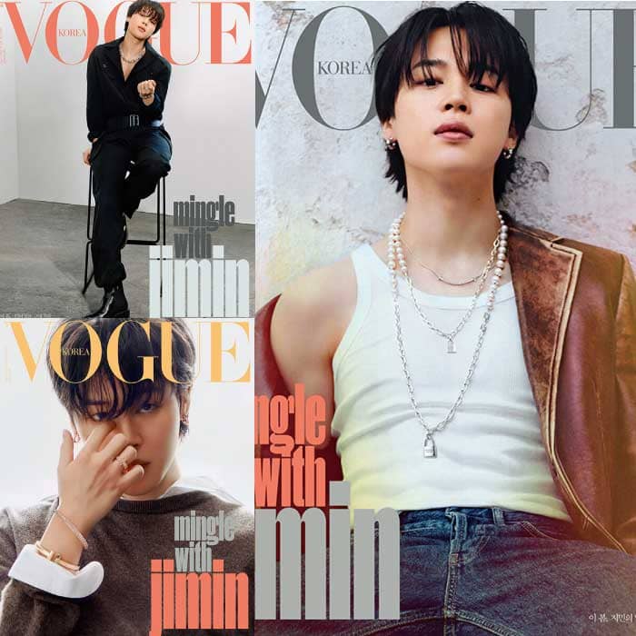 VOGUE Korea Magazine 2023 April BTS JIMIN COVER K POP, K STAR, K
