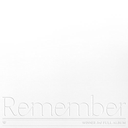 WINNER - Remember [3RD FULL ALBUM] - KPOPHERO
