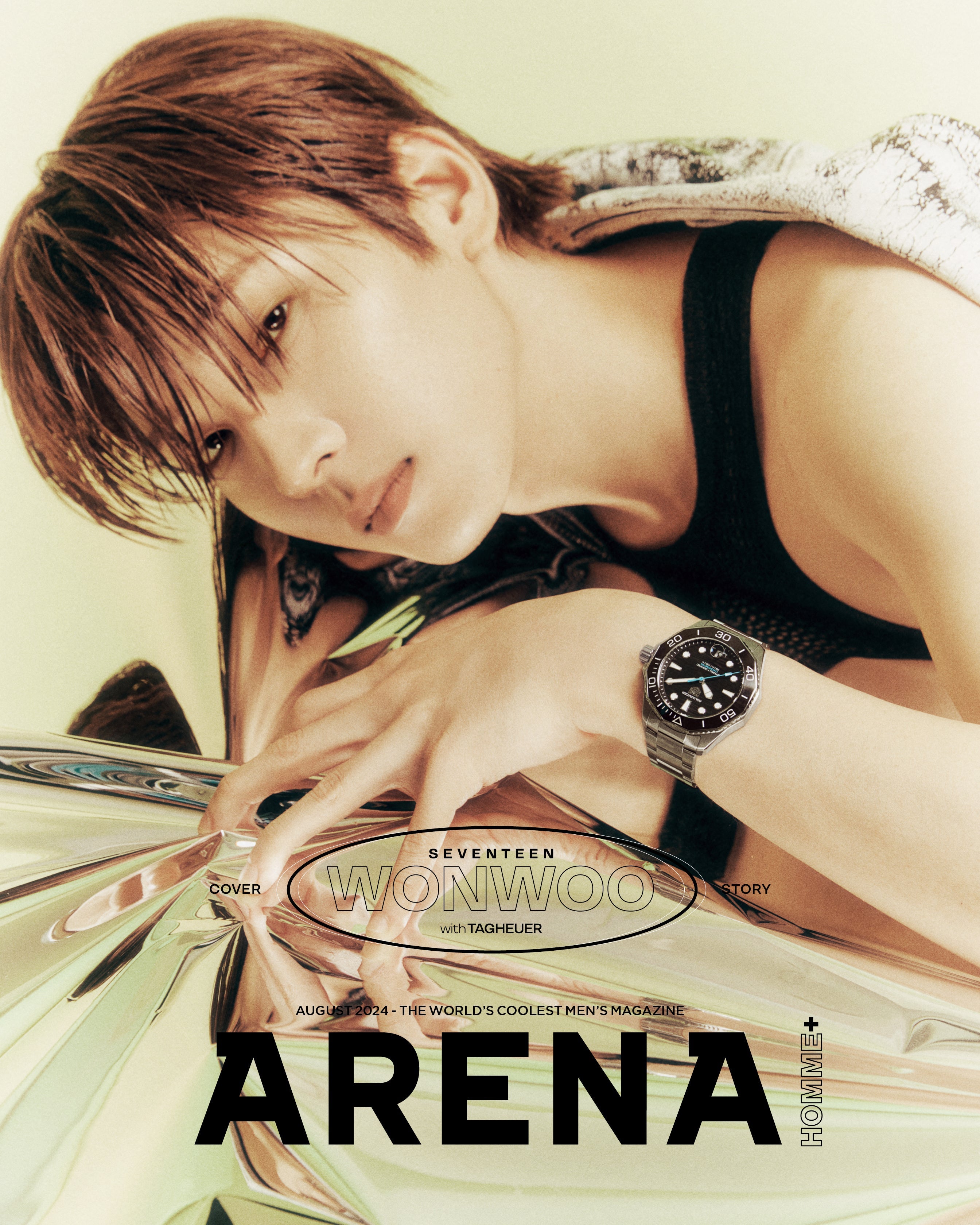 ARENA HOMME+ - [2024, August] Type C (Cover : SEVENTEEN WONWOO)