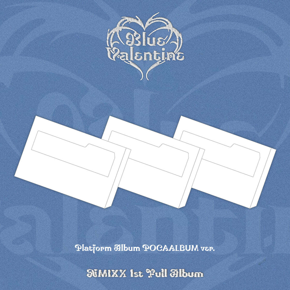 NMIXX - 1st Full Album [Blue Valentine] Platform Album POCAALBUM Ver. / GIFT