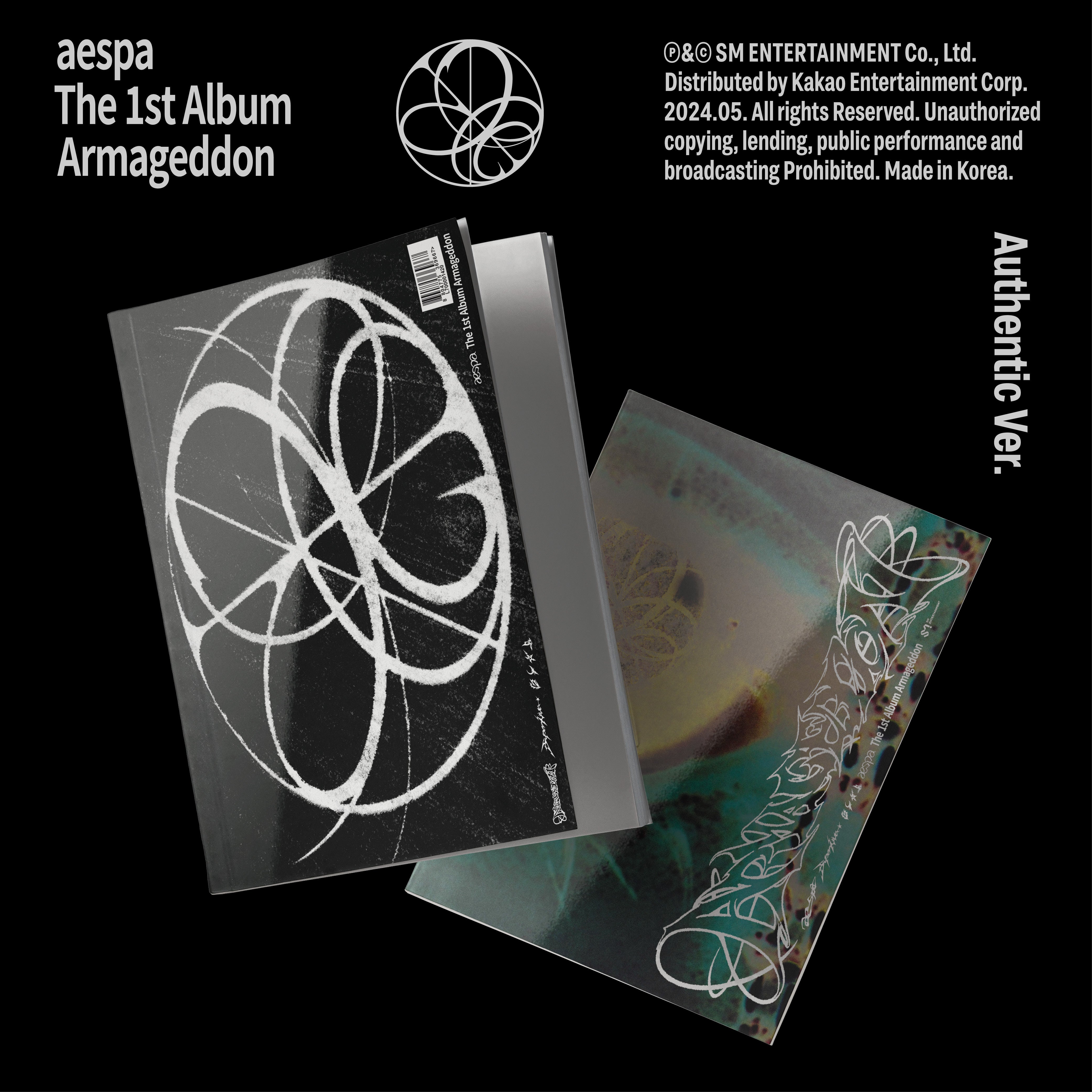 aespa - 1ST ALBUM [Armageddon] Authentic Ver. - KPOPHERO