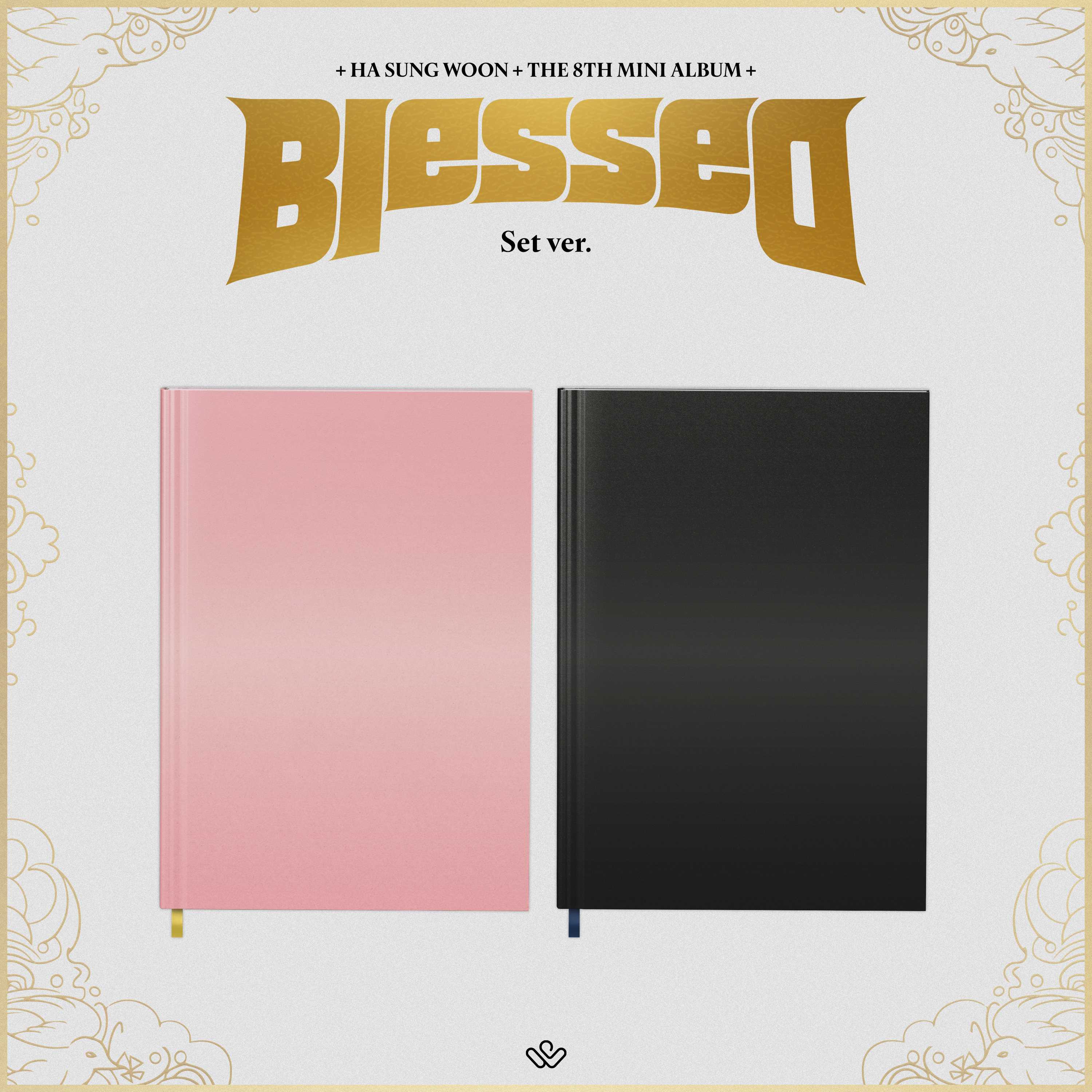 HA SUNG WOON - 8th Mini Album [Blessed] Photobook Ver. - KPOPHERO