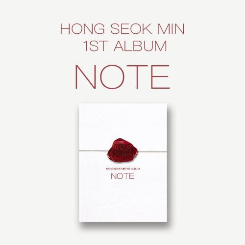HONG SEOKMIN - 1ST ALBUM [NOTE] - KPOPHERO