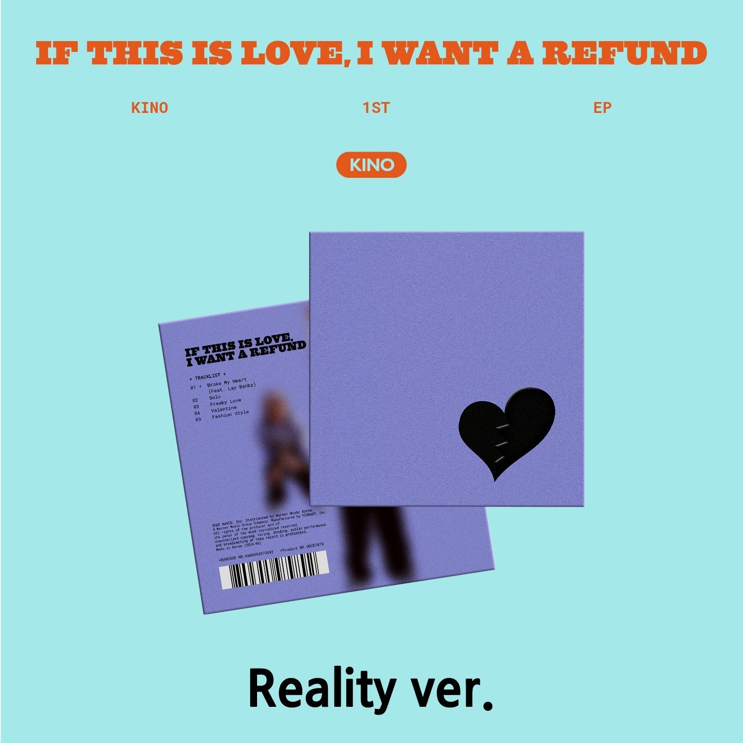 KINO - [If this is love, I want a refund] Reality ver. - KPOPHERO