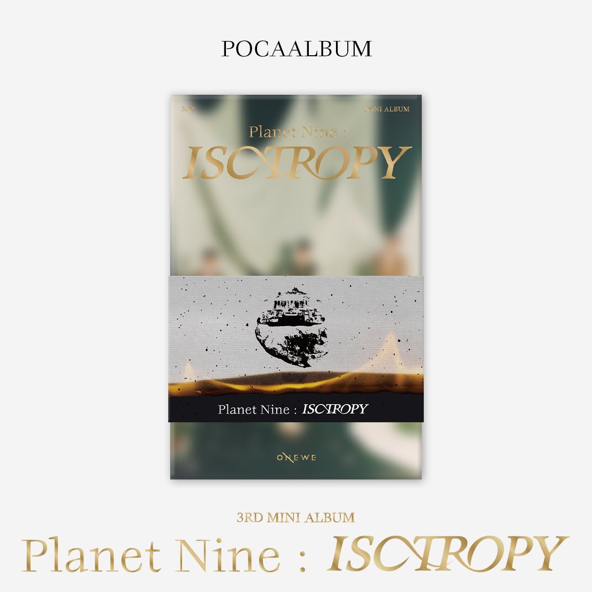 ONEWE - 3RD MINI ALBUM [Planet Nine : ISOTROPY] POCAALBUM - KPOPHERO