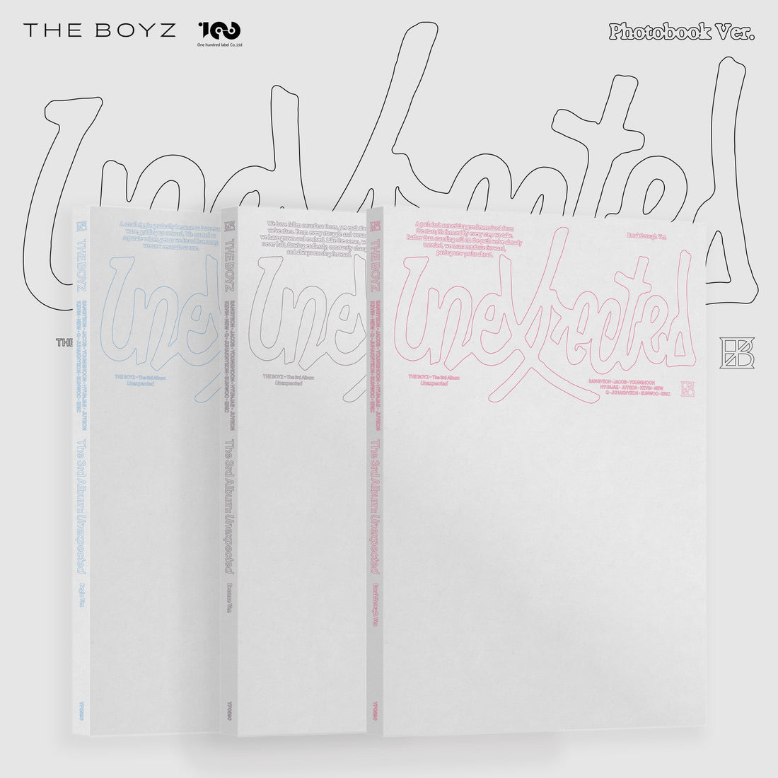 THE BOYZ - 3rd Album [Unexpected] Photobook Ver. / GIFT - Baro7 Best Kpop Store