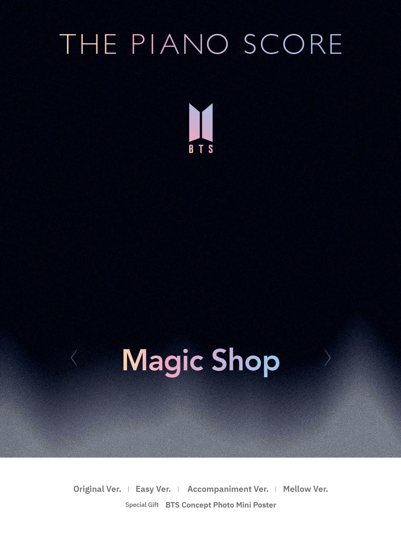 THE PIANO SCORE : BTS [Magic Shop] - KPOPHERO