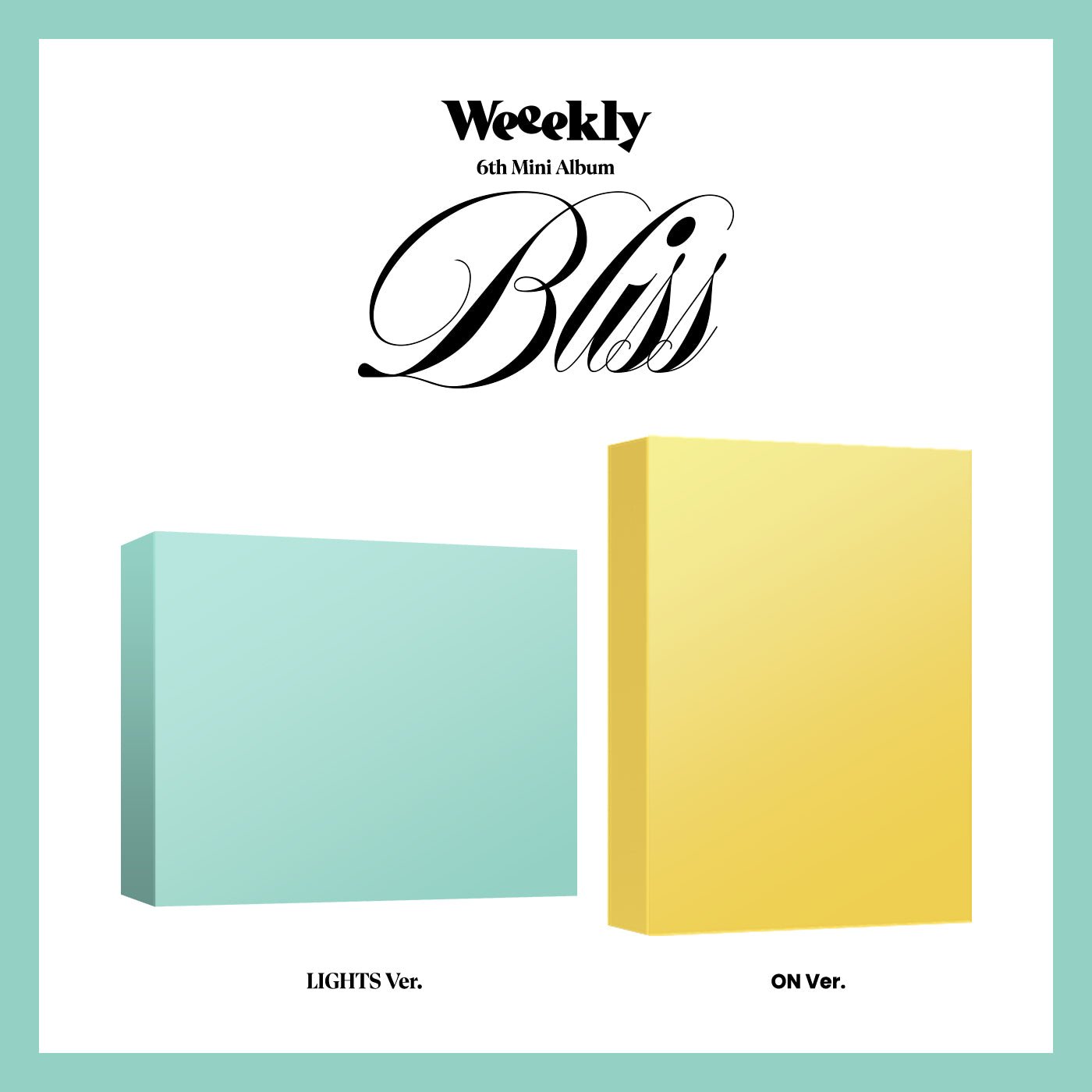 Weeekly - 6th Mini Album [Bliss] - KPOPHERO