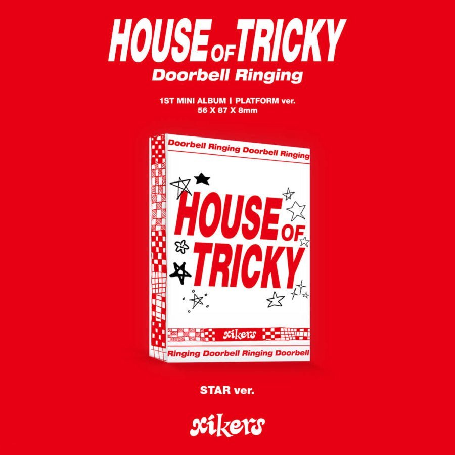 xikers - 1ST MINI ALBUM [HOUSE OF TRICKY : Doorbell Ringing] STAR ver. Platform Album - KPOPHERO