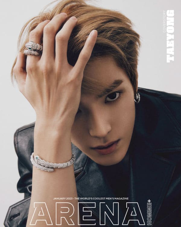 ARENA HOMME+ (JANUARY, 2023) - COVER : NCT TAEYONG - KPOPHERO
