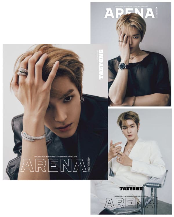ARENA HOMME+ (JANUARY, 2023) - COVER : NCT TAEYONG - KPOPHERO