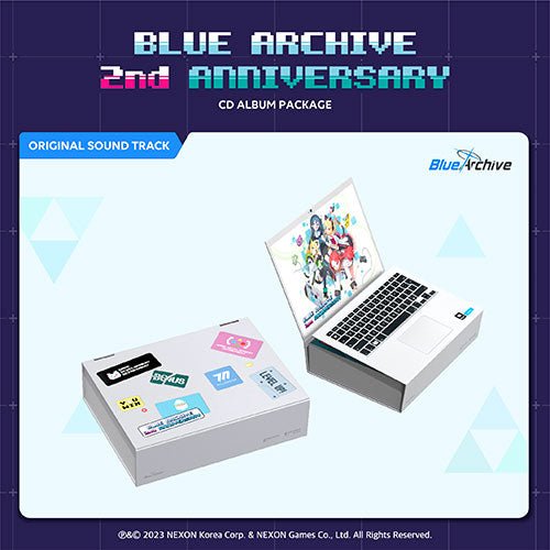 BLUE ARCHIVE - [2ND ANNIVERSARY OST] KIT ALBUM / CD ALBUM - KPOPHERO