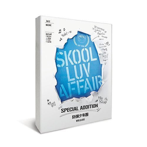 BTS - SKOOL LUV AFFAIR [2ND MINI ALBUM] SPECIAL ADDITION (REISSUE) - KPOPHERO