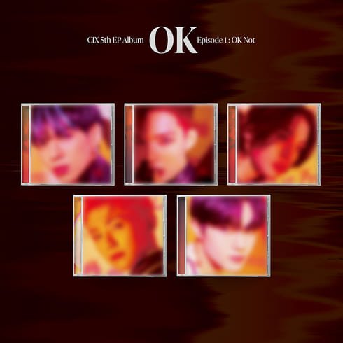 CIX - 5TH EP ALBUM [‘OK’EPISODE 1 : OK NOT] JEWEL CASE VER.  - KPOPHERO