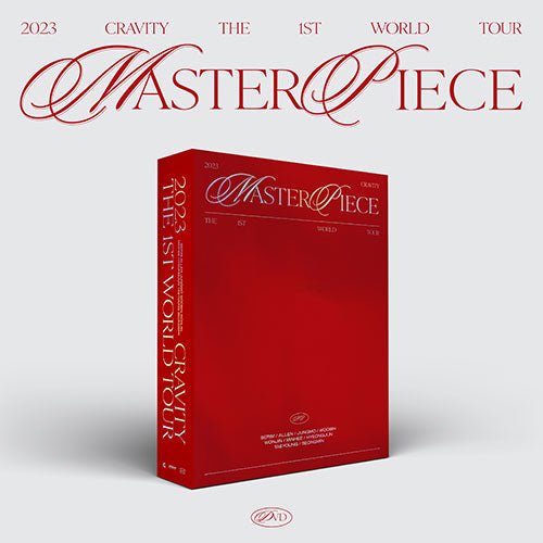 CRAVITY - THE 1ST WORLD TOUR [MASTERPIECE] DVD Ver. - KPOPHERO