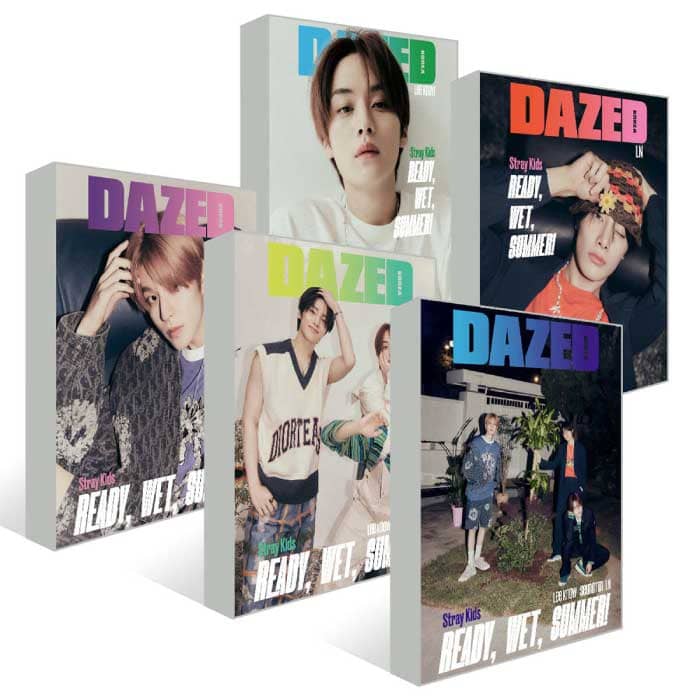 DAZED & CONFUSED KOREA [JULY, 2023] - COVER: Stray Kids - KPOPHERO