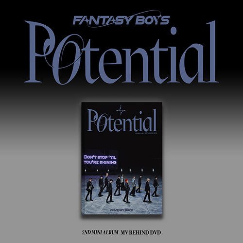 FANTASY BOYS - 2ND MINI ALBUM [Potential] MV BEHIND DVD - KPOPHERO