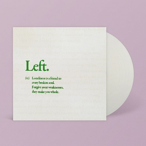 HA:TFELT - LEFT [WHITE LIMITED EDITION] LP - KPOPHERO