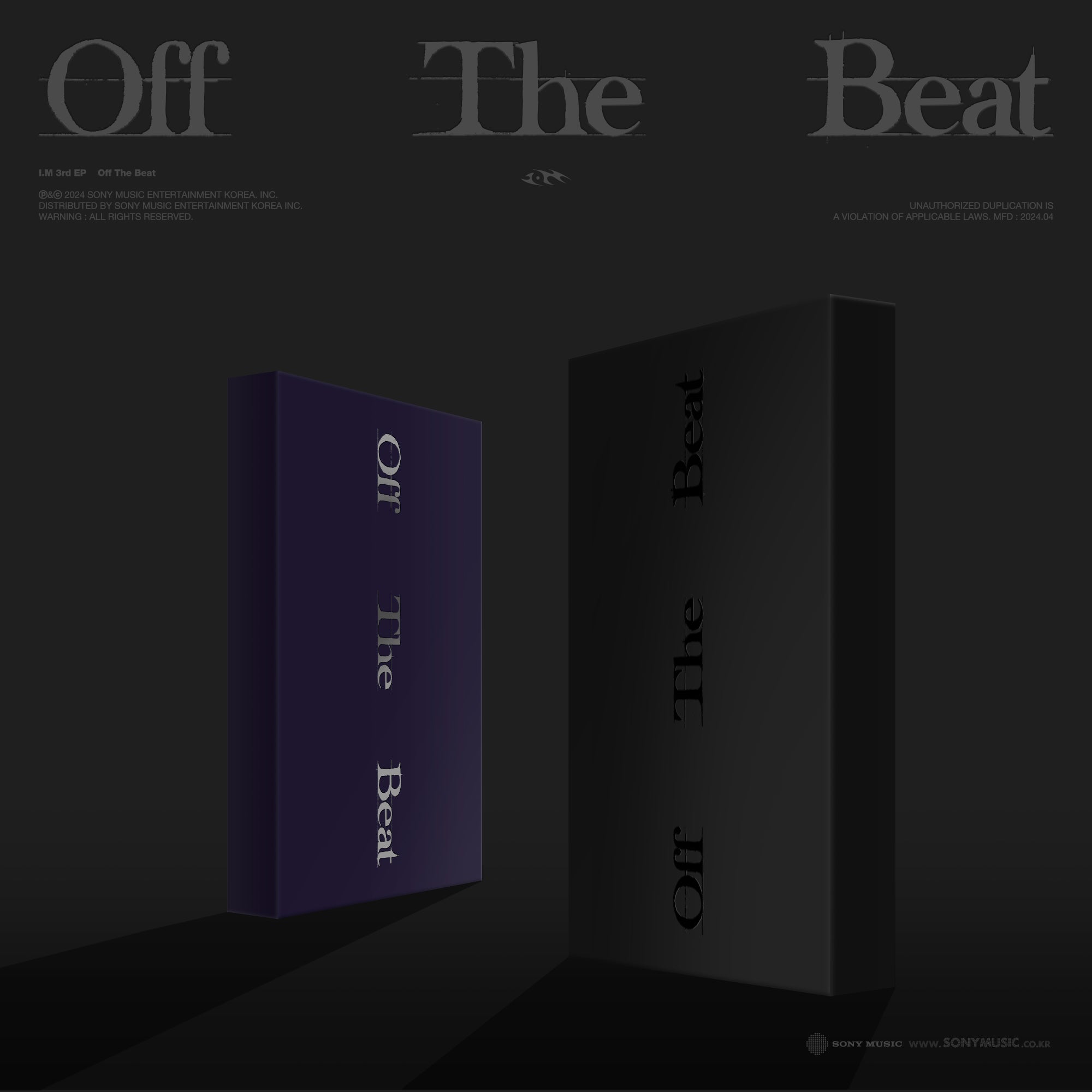 I.M - 3RD EP [Off The Beat] PHOTOBOOK Ver. - KPOPHERO