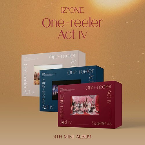 IZ*ONE - One-reeler / Act Ⅳ [Mini Album Vol.4] All Ver. - KPOPHERO