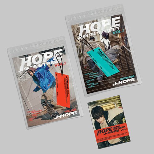 j-hope - HOPE ON THE STREET VOL.1 (STANDARD ALBUM + WEVERSE ALBUM) - KPOPHERO
