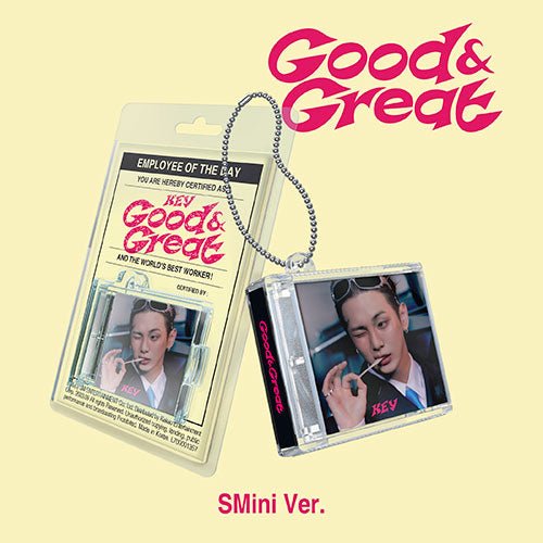 KEY - 2ND MINI ALBUM [Good & Great] SMini Ver. (SMART ALBUM) - KPOPHERO