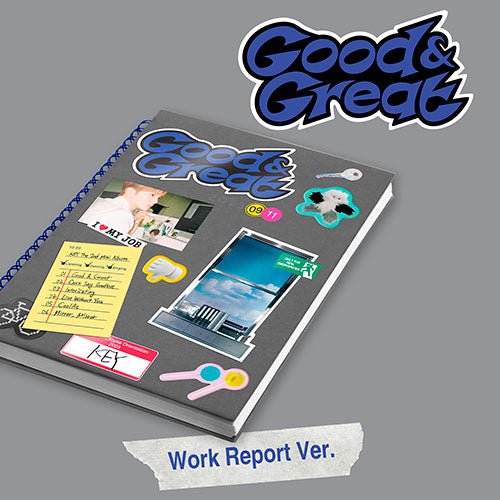 KEY - 2ND MINI ALBUM [Good & Great] WORK REPORT Ver. - KPOPHERO