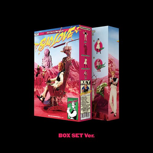 KEY - BAD LOVE [1ST MINI ALBUM] BOX SET Ver. - KPOPHERO