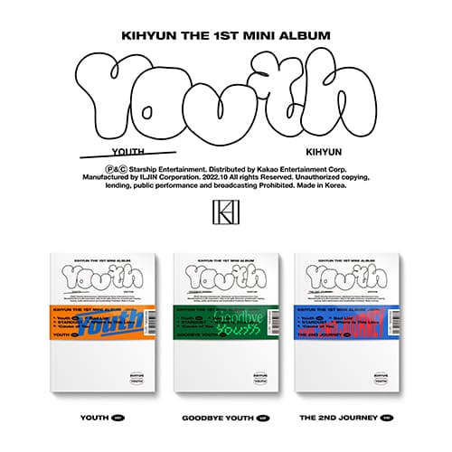 KIHYUN - 1ST MINI ALBUM [YOUTH] - KPOPHERO