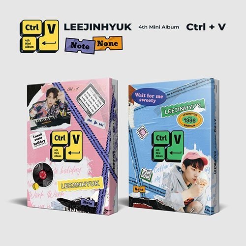 LEE JIN HYUK - Ctrl+V [4TH MINI ALBUM] - KPOPHERO