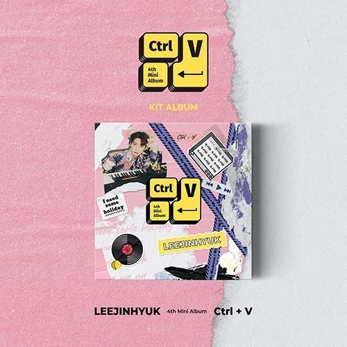 LEE JIN HYUK - Ctrl+V [4TH MINI ALBUM] KiT - KPOPHERO