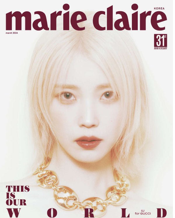 marie claire korea [2023, March] - COVER : IU - KPOPHERO