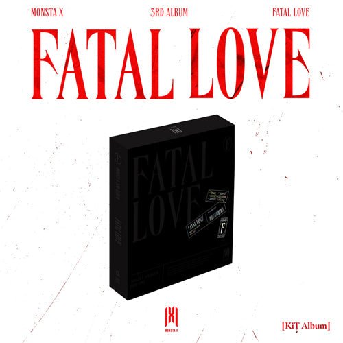 MONSTA X - FATAL LOVE [3RD Album] KiT ALBUM - KPOPHERO