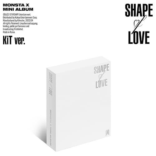 MONSTA X - SHAPE OF LOVE [11TH MINI ALBUM] - KPOPHERO