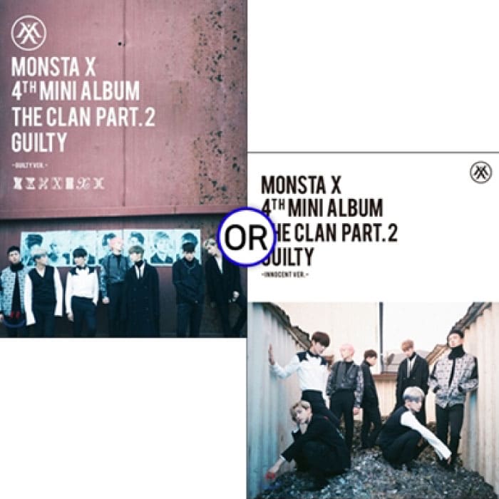MONSTA X - THE CLAN 2.5 PART.2 GUILTY [4TH Mini Album] - KPOPHERO