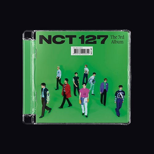 NCT 127 - STICKER [3RD ALBUM] JEWEL CASE Ver. - KPOPHERO