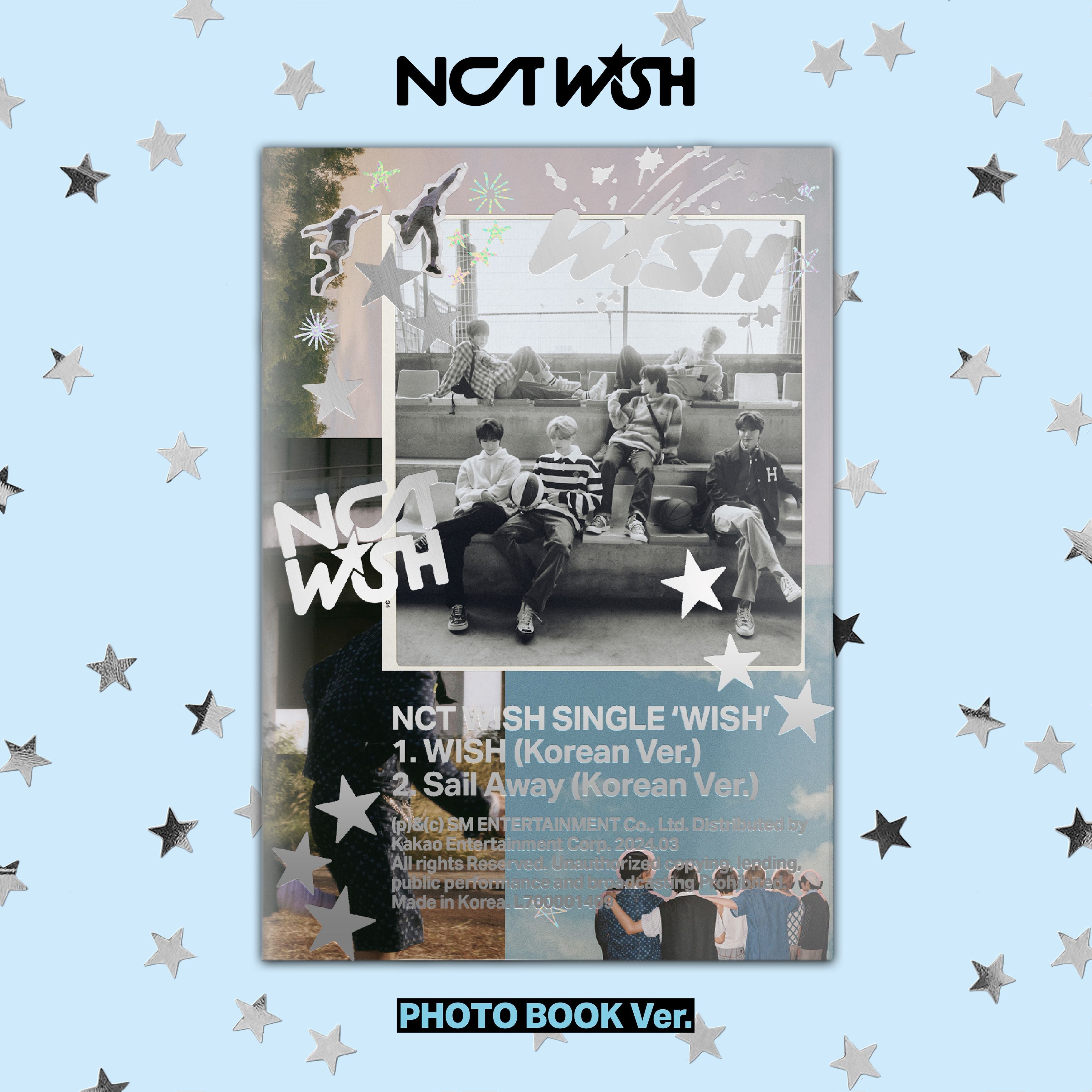 NCT WISH - Debut Single [WISH] PHOTOBOOK Ver. - KPOPHERO