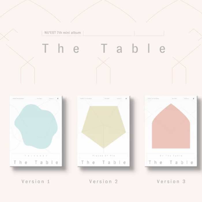 Nu`est - The Table [7TH Mini Album] - KPOPHERO