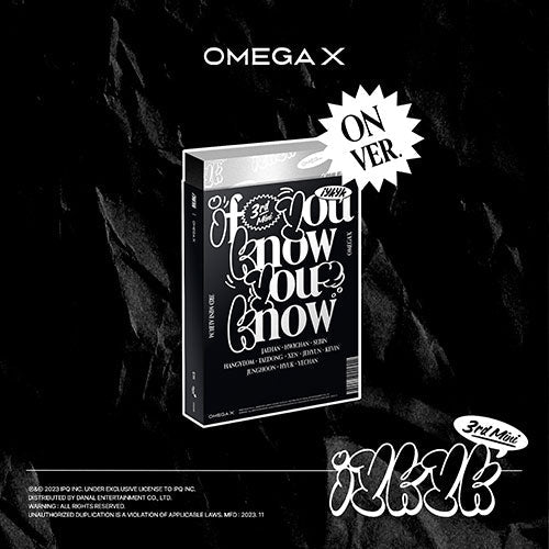 OMEGA X - 3RD ALBUM [iykyk] - KPOPHERO