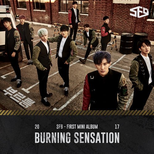 SF9 - BURNING SENSATION [1ST MINI ALBUM] - KPOPHERO