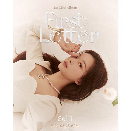 SOLJI - FIRST LETTER [1ST MINI ALBUM] - KPOPHERO