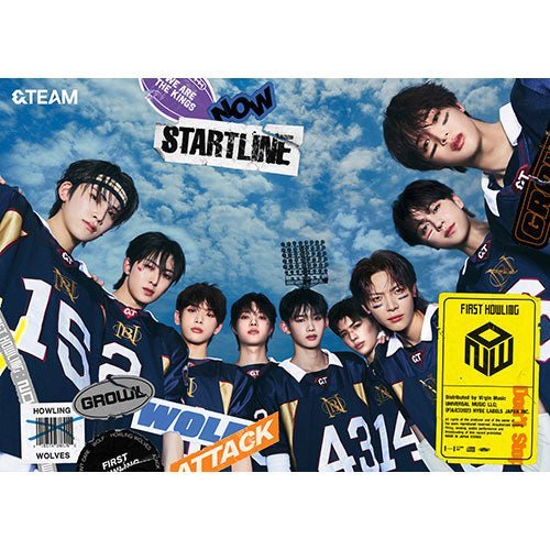&TEAM - 1ST ALBUM [First Howling : NOW] LIMITED EDITION B - KPOPHERO