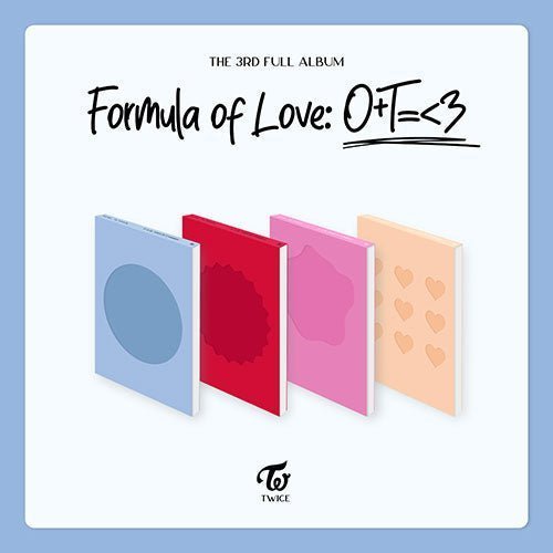 TWICE - FORMULA OF LOVE : O+T=<3 [3RD ALBUM] - KPOPHERO