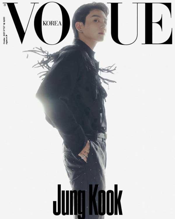VOGUE (OCTOBER, 2023) COVER : BTS JUNG KOOK - KPOPHERO