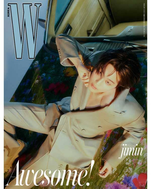 W VOLUME 2 (FEBRUARY, 2023) - COVER : BTS JIMIN - KPOPHERO