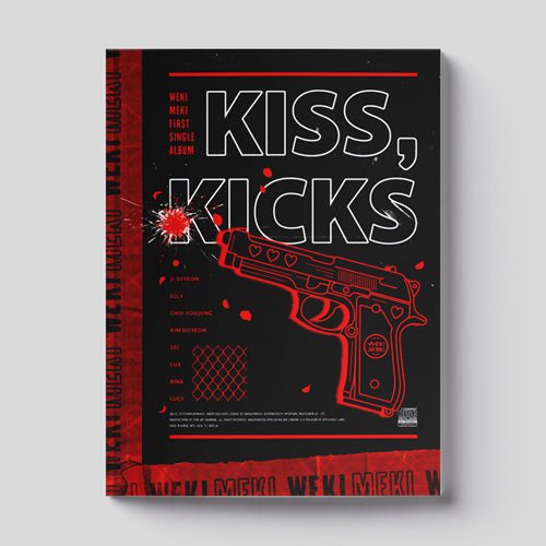 Weki Meki - KISS, KICKS [SINGLE ALBUM VOL.1] KICKS Ver. - KPOPHERO